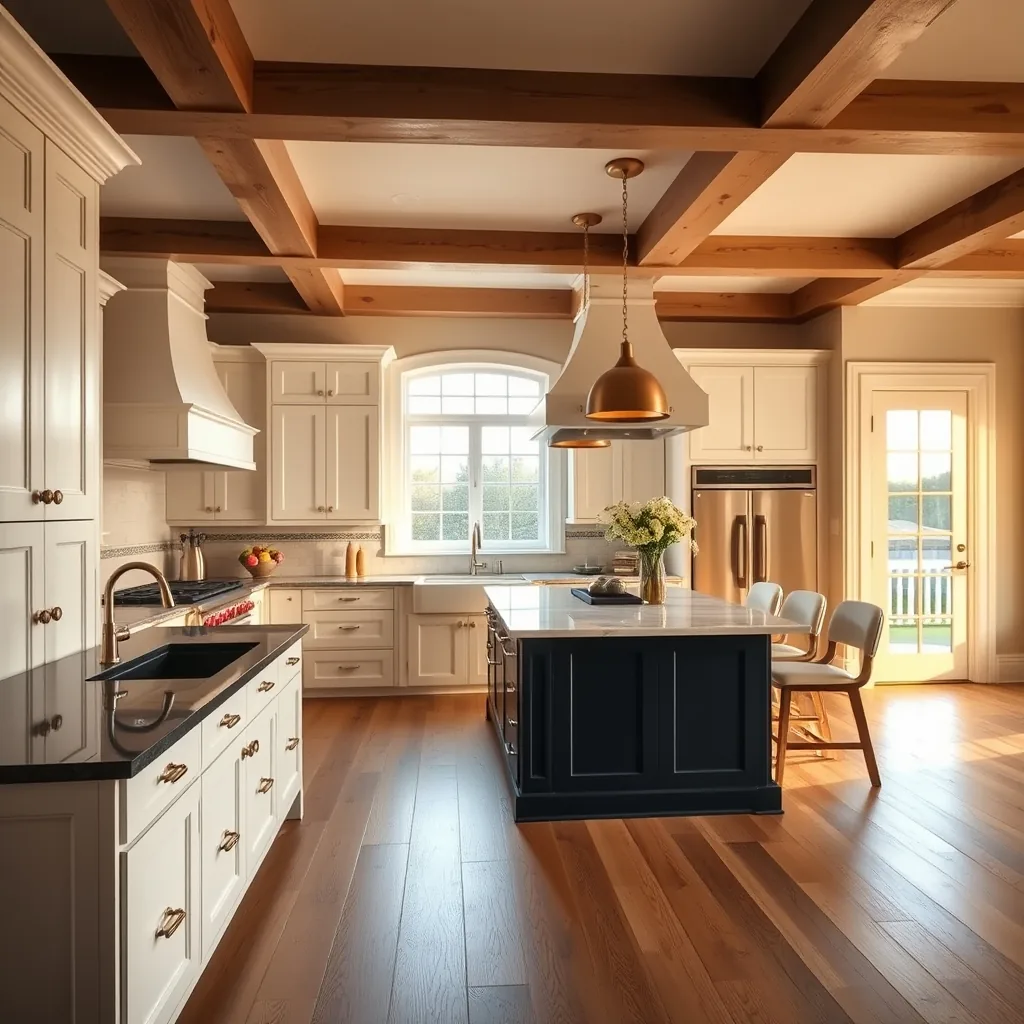 Custom Maryland Colonial kitchen by Eagle Remodeling Services